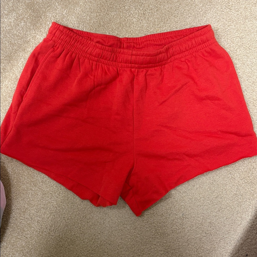 Divided Vivid Red Casual Shorts size M